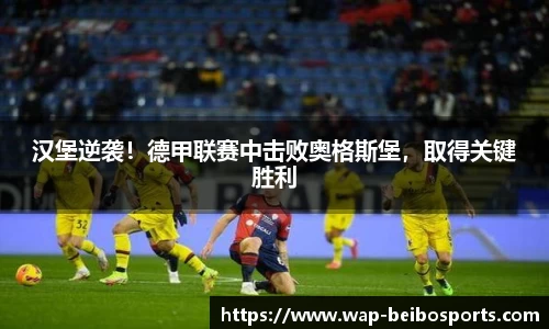 汉堡逆袭！德甲联赛中击败奥格斯堡，取得关键胜利